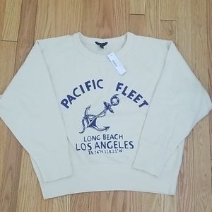 Brand new J. Crew crewneck sweatshirt (M)